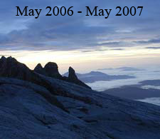  Mt. Kinabalu, May 2006 - May 2007