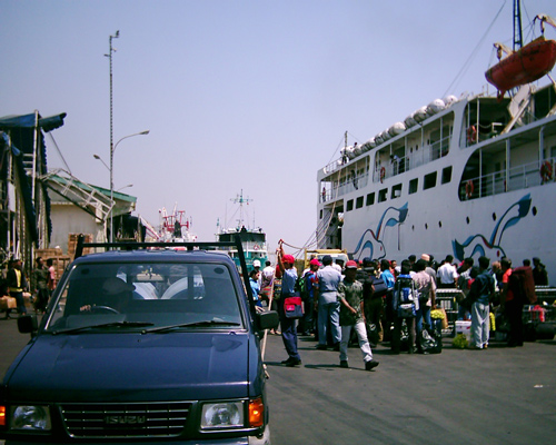 The Port in Makasar