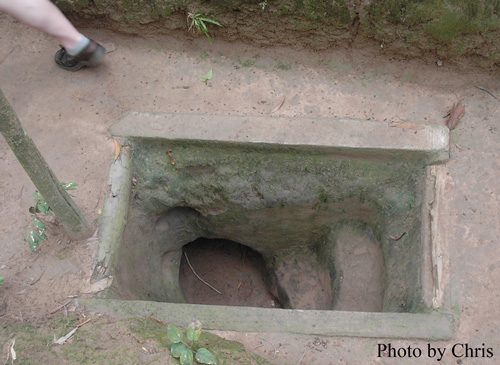 Cu Chi Tunnel Entrance