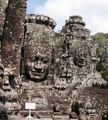 Stone Carvings at Bayon