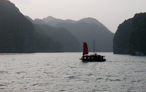 Red Sails at Sunset