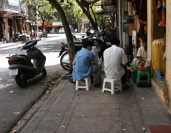 Ha Noi Sidewalks, Viet Nam