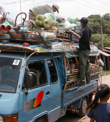  A Common Form of Transportation in SE.Asia 