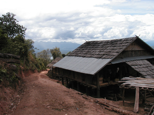 Hilltribe village