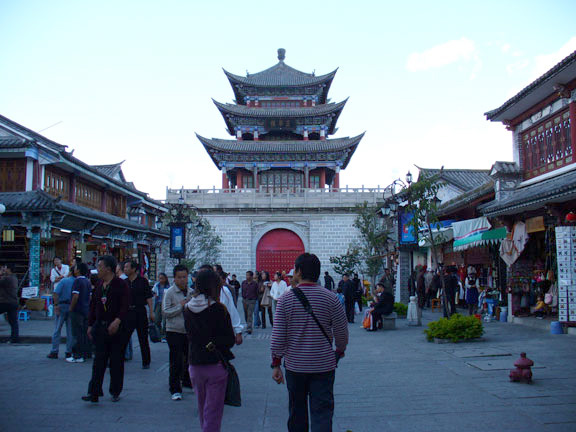 Pagoda in Dali Square 