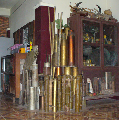 UXO Collection at Guest House