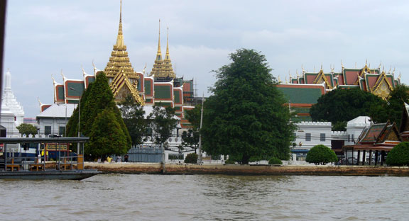 Palace from river