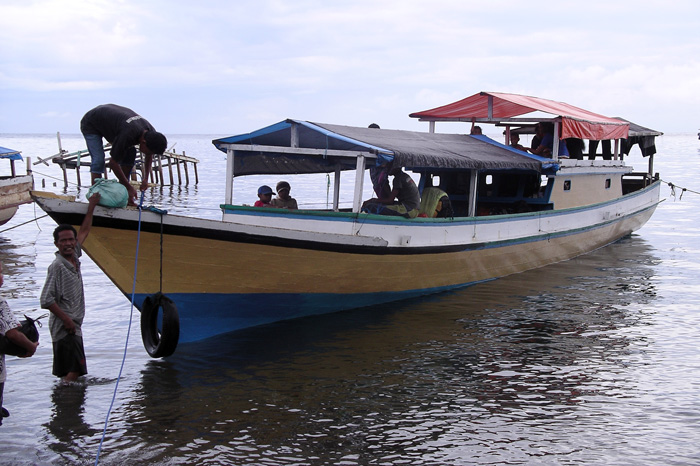 Boat to Kalabahi