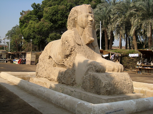  Ramses II face on Alabaster Sphnix