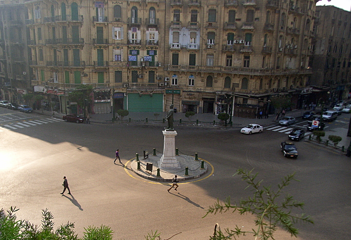 View from hotel window