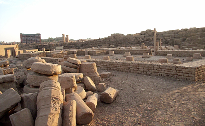 Temple of Khnum Ruins 