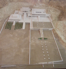 Model of Deir el-Bahri