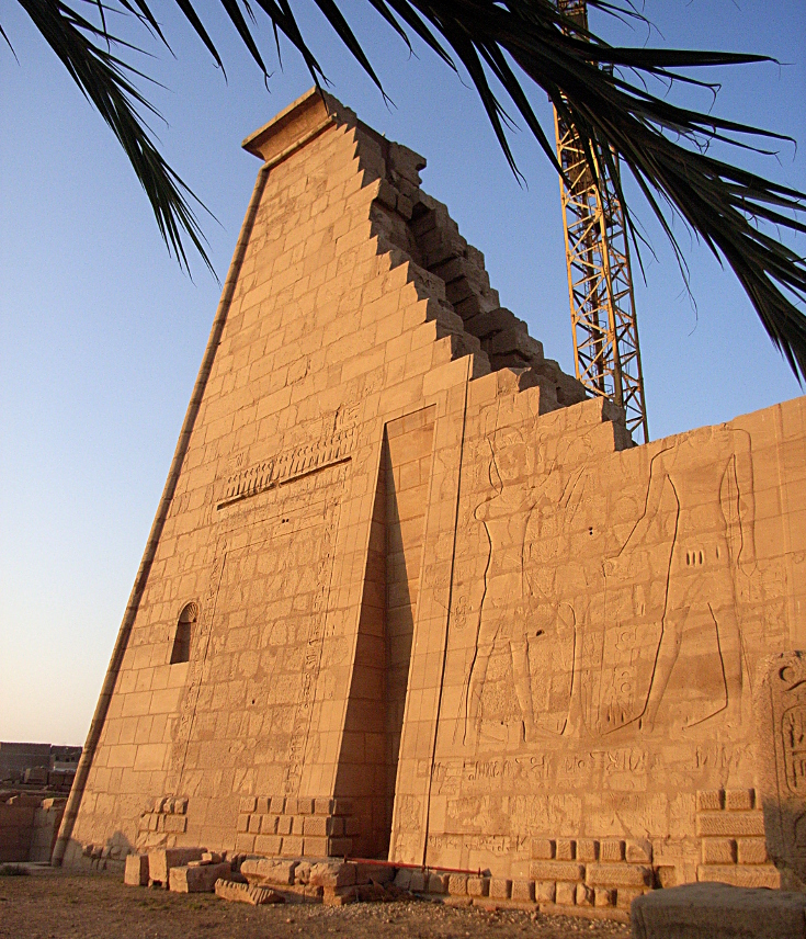  Karnak Temple Pylon reconstruction