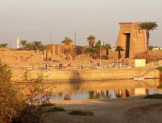 Sacred pond at Karnak