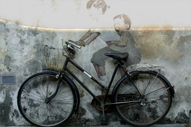 Kids on Bicycle