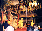 Dance performance almost nightly in Ubud