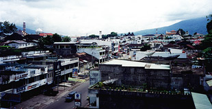 Bukittinggi skyline