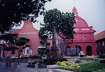 Melaka Town Square and Christ Church