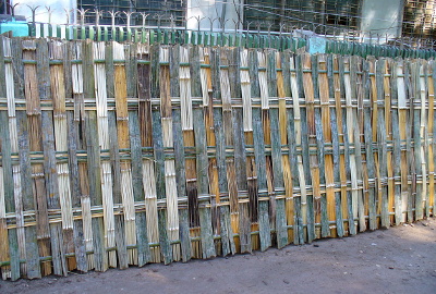  Bamboo fencing panels