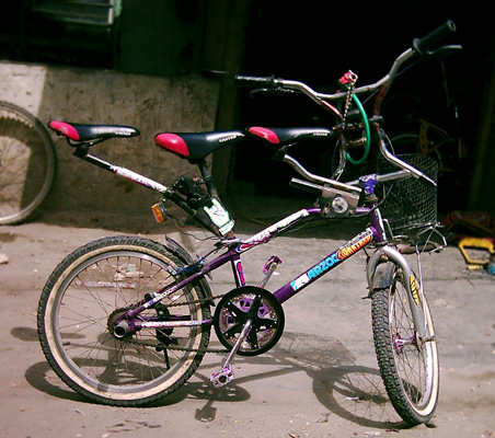 Bicycle Modified for Three